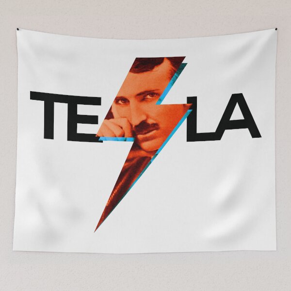Item preview, Nikola Tesla - Master of Lightning Graphics designed and sold by zrofux.