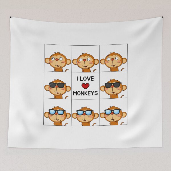 Item preview, Monkeys designed and sold by EzezFolio.