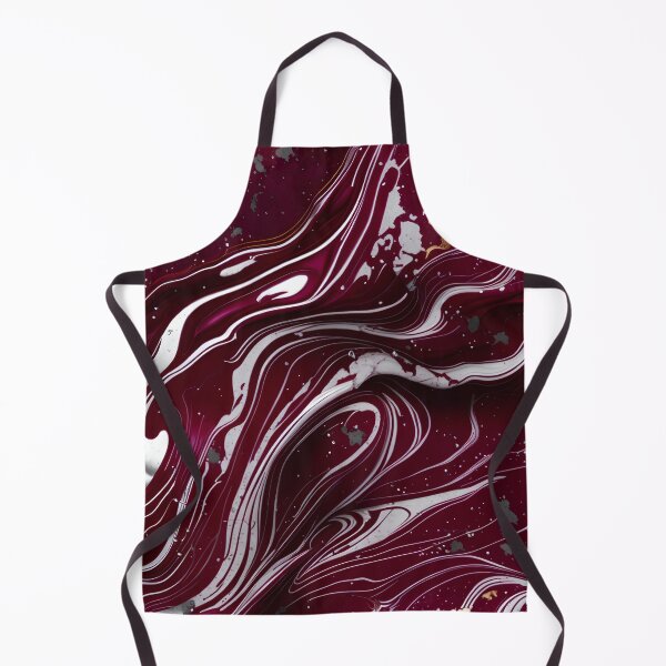Item preview, Maroon and white marble swirls #6 designed and sold by BirdsnStuff.