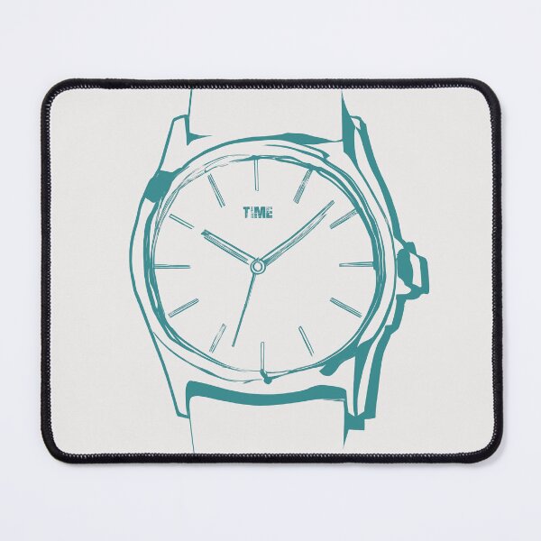 Item preview, Watch, drawing, mint green designed and sold by Time4Space.