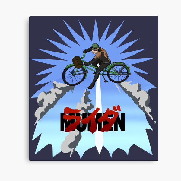 Mumen Rider Akira Canvas Print