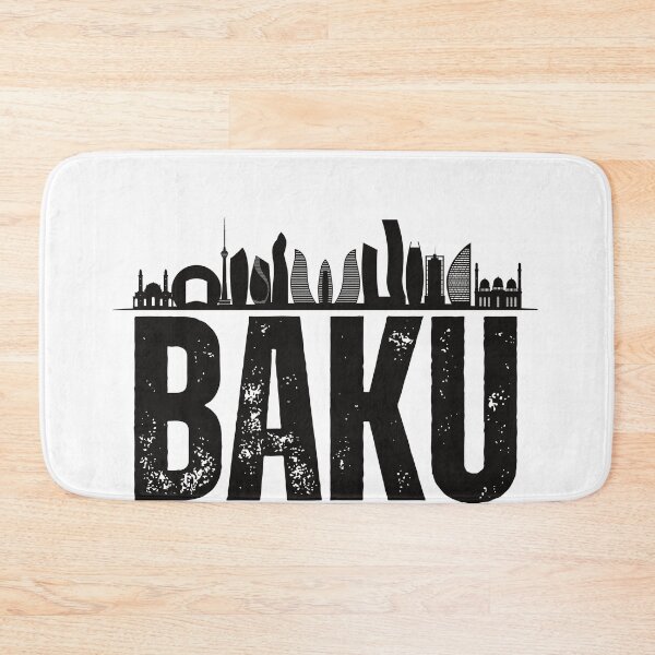 Item preview, Baku city illustation  designed and sold by DeluxBee.