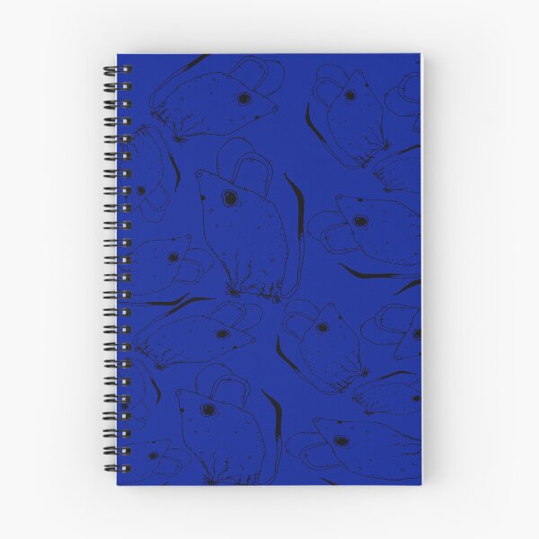 Item preview, TINY BUT MIGHTY BLACK x DARK BLUE RODENT MOUSE  designed and sold by GIVENGRACE.ART.