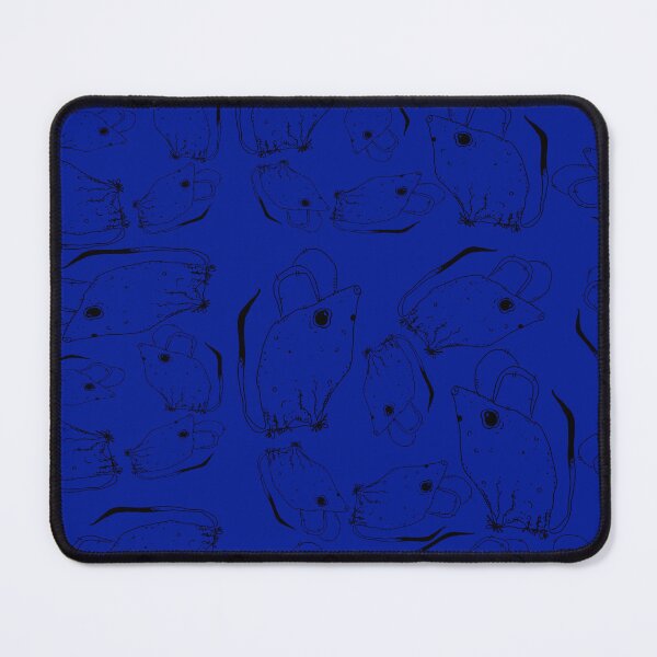 Item preview, TINY BUT MIGHTY BLACK x DARK BLUE RODENT MOUSE  designed and sold by GIVENGRACE.ART.