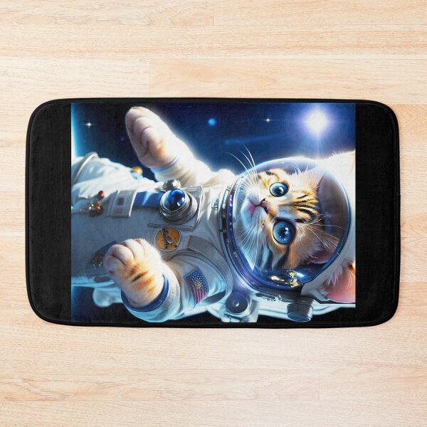 Item preview, Cute cat as an astronaut designed and sold by Mahkor.