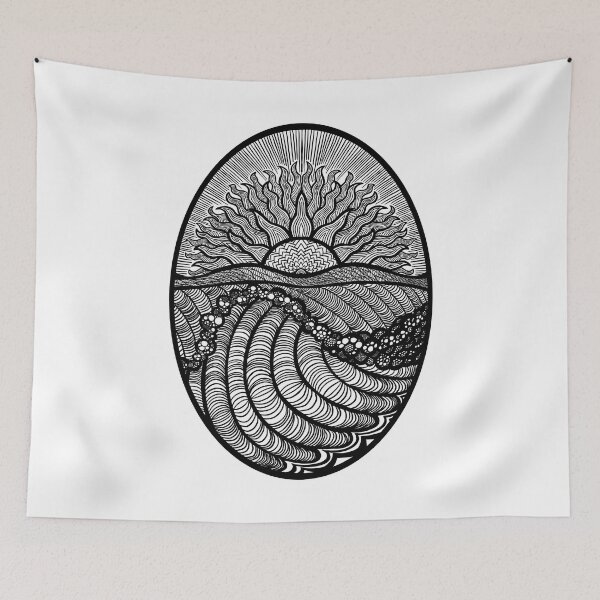 Item preview, Psychedelic Summer Waves designed and sold by ptelling.