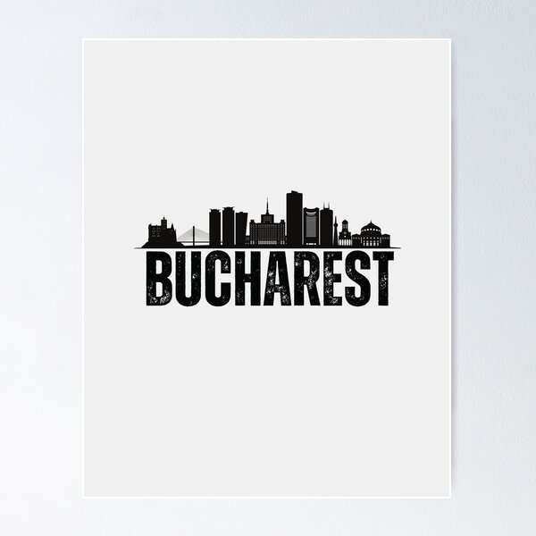 Item preview, Bucharest city illustation  designed and sold by DeluxBee.