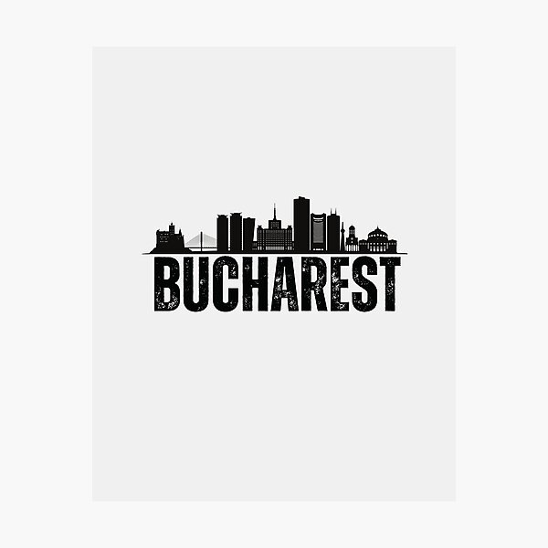 Item preview, Bucharest city illustation  designed and sold by DeluxBee.