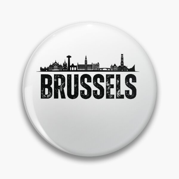 Artikelvorschau, Illustration der Stadt Brüssel entworfen und verkauft von DeluxBee.
