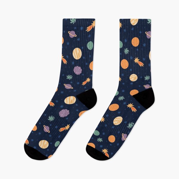 Item preview, Cosmic Dreams - Vibrant Colorful Planets in Deep Space - Night Sky - shw1052 designed and sold by Shiny Happy World.