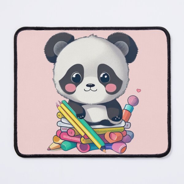 Item preview, Back to school panda designed and sold by GracefulGems.