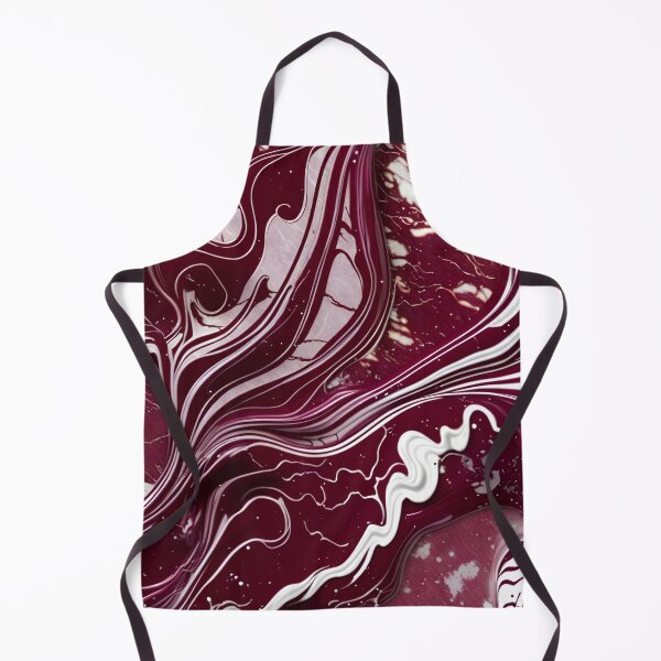 Item preview, Maroon and white marble swirls #7 designed and sold by BirdsnStuff.