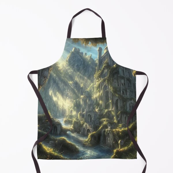 Item preview, Post-apocalyptic overgrown heavenly castle designed and sold by ArthurVandelay.