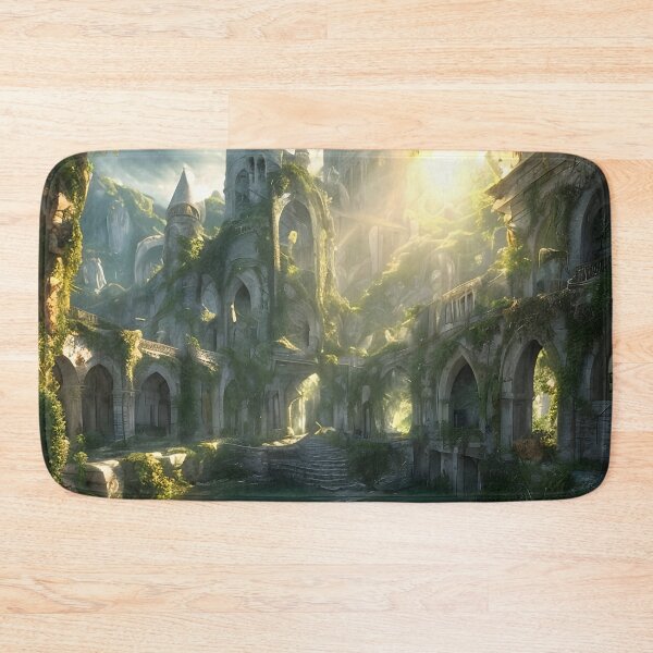 Item preview, Post-apocalyptic overgrown heavenly castle designed and sold by ArthurVandelay.