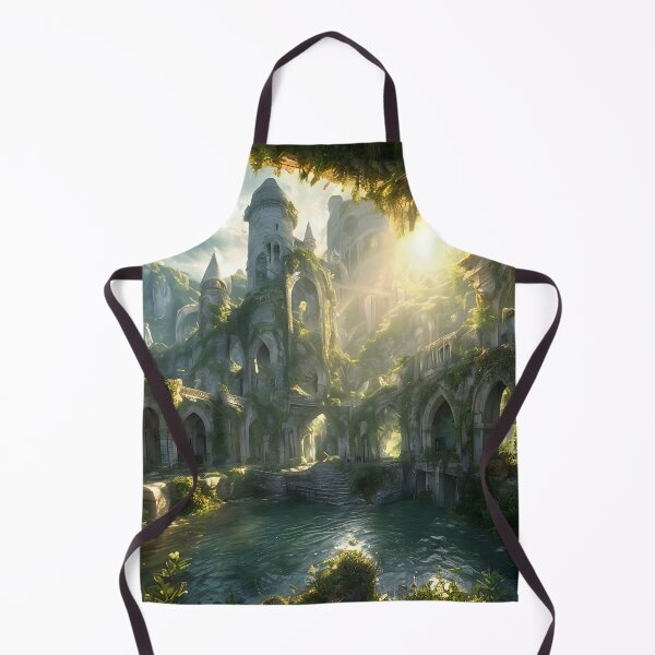 Item preview, Post-apocalyptic overgrown heavenly castle designed and sold by ArthurVandelay.