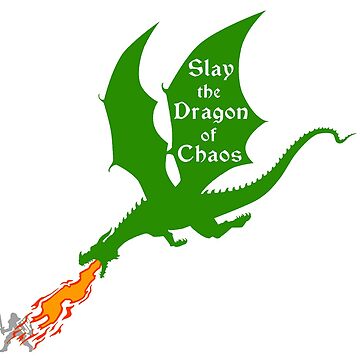 Slay Dragon of Chaos Jordan Peterson" Sticker for Sale JBP | Redbubble