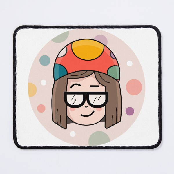 Item preview, Happy and cute mushroom geek head designed and sold by onieku.