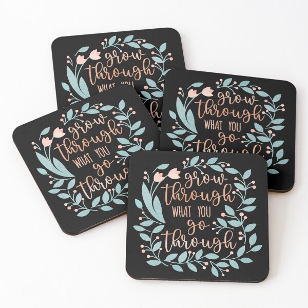 Item preview, Grow Through What You Go Through Blush B designed and sold by amazingjoy.