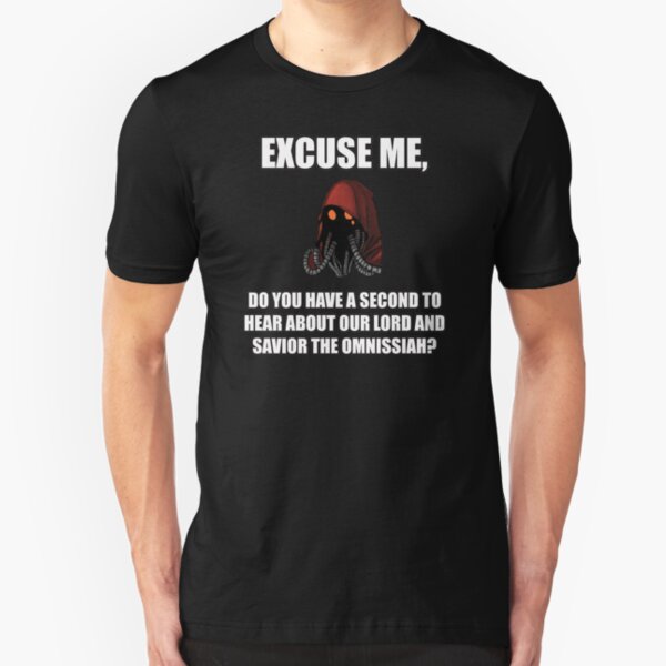 Lord and Savoir the Omnissiah Slim Fit T-Shirt
