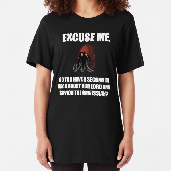 Lord and Savoir the Omnissiah Slim Fit T-Shirt