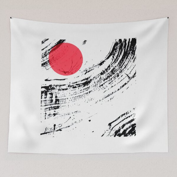 Item preview, Abstract Red Dot Art Paint Modern Graphic designed and sold by Kendresson.
