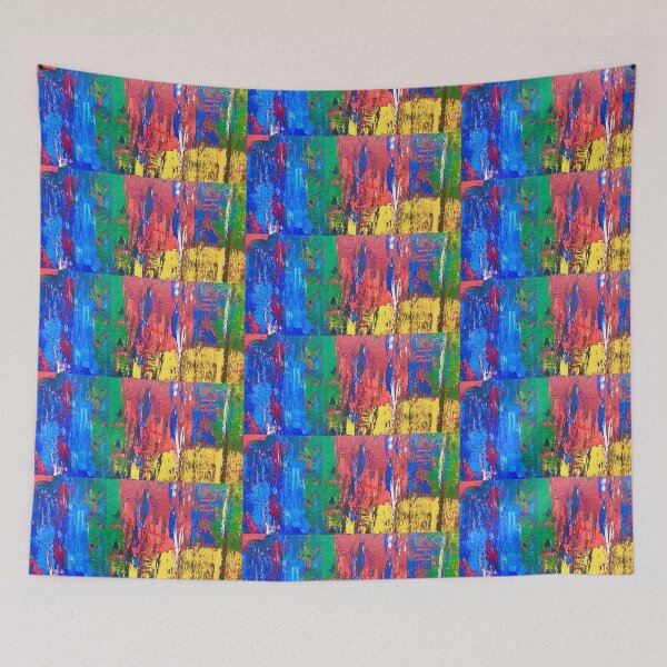 Item preview, abstract, oil on canvas  designed and sold by ArtDra8on.