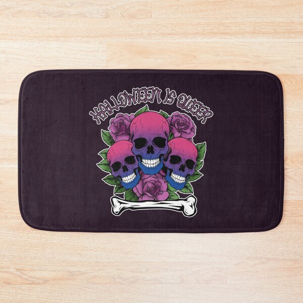Item preview, Halloween is Queer, Skulls in Bisexual Flag Colors designed and sold by Savchuk-Vova.