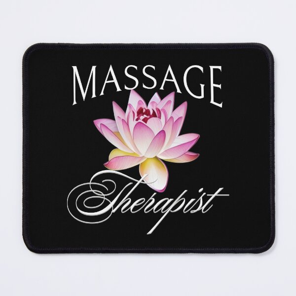 Item preview, Massage Therapist Relaxing Rose Lotus Blossom designed and sold by Betsytiptoe.