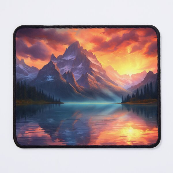 Item preview, Majestic Mountains' Glow designed and sold by DaliusD.