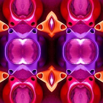 Artwork thumbnail, Magenta Abstract by Adelaide Artist Avril Thomas at Magpie Springs by MagpieSprings