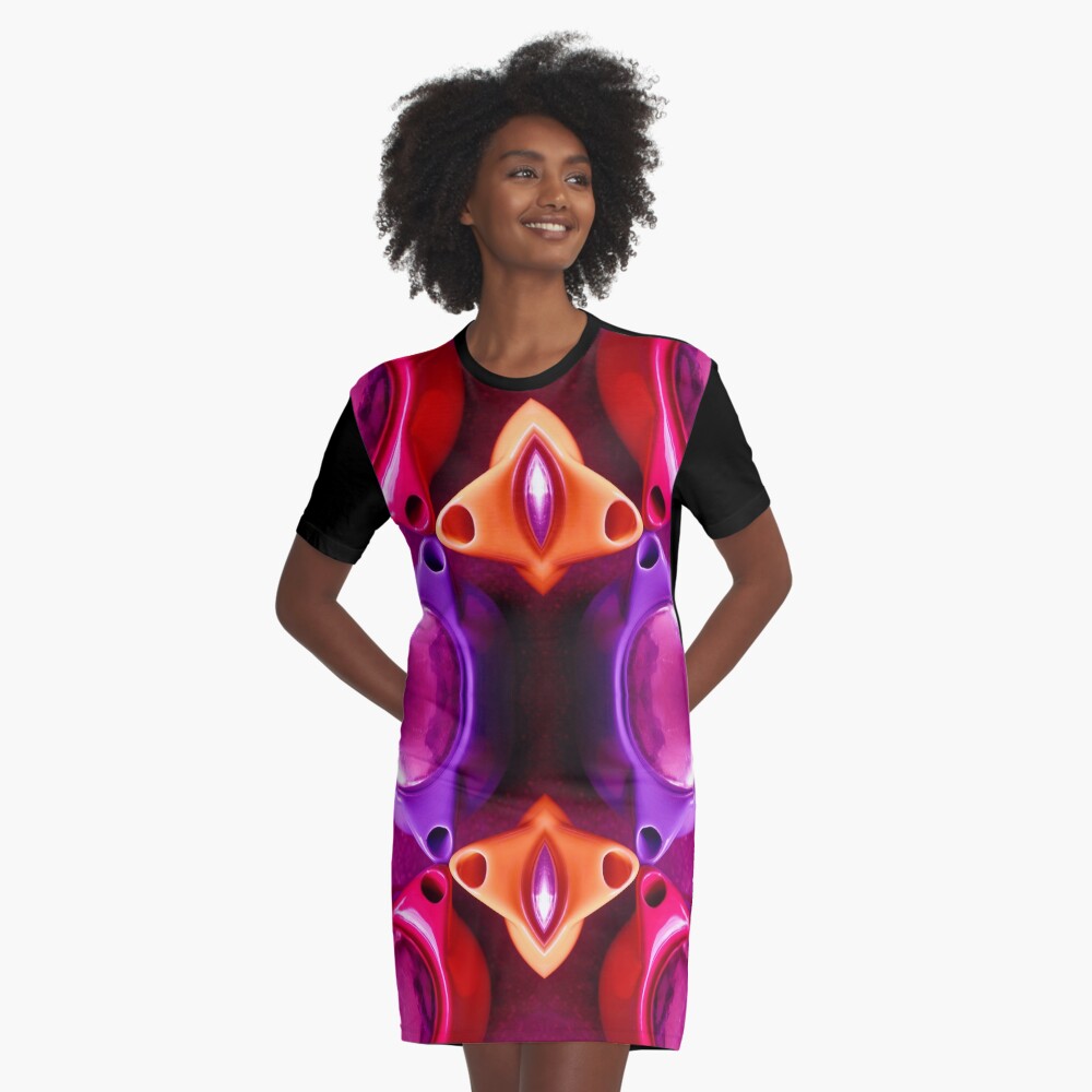 Item preview, Graphic T-Shirt Dress designed and sold by MagpieSprings.