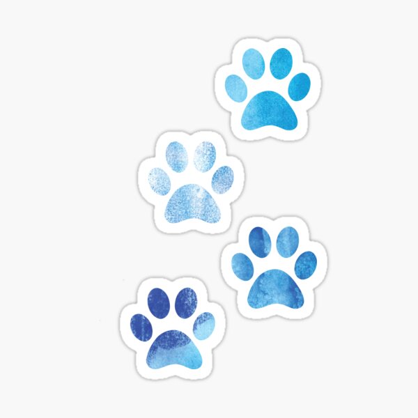 Dog Paw Sticker Puppy Paw Paw Print Sticker Floral Paw Sticker Dog Mom Sticker @apackofplants Dog Dad Sticker K-9 Sticker