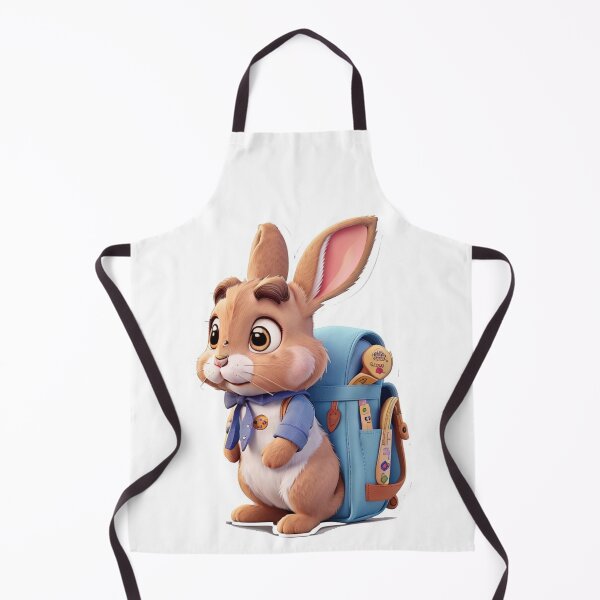 Item preview, A cute rabbit back to school designed and sold by DreamWorld07.