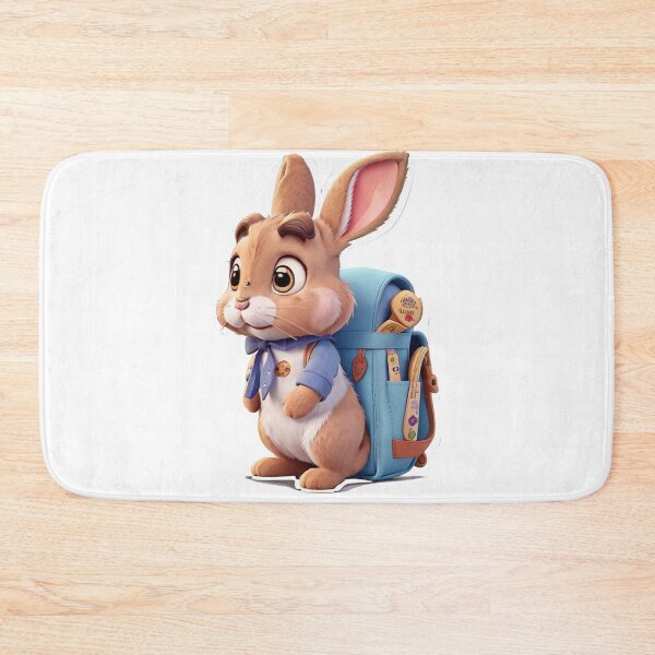 Item preview, A cute rabbit back to school designed and sold by DreamWorld07.