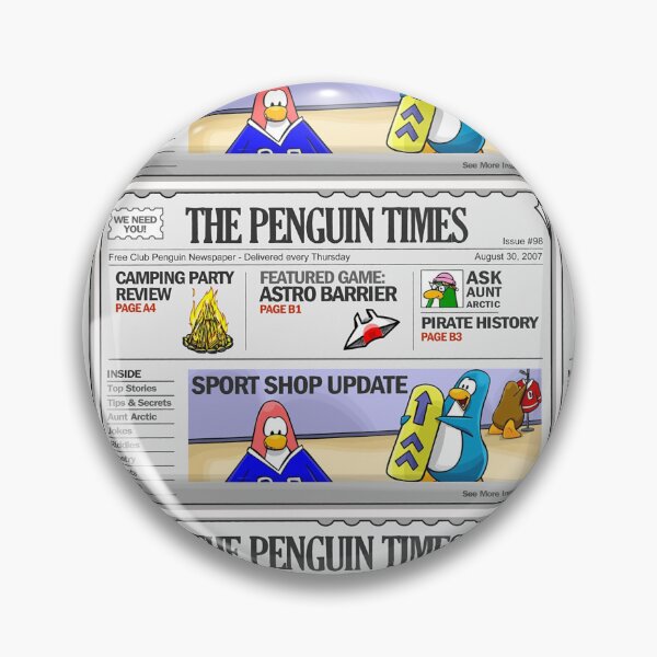 Item preview, The Penguin Times designed and sold by HogWash06.