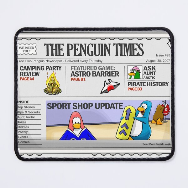 Item preview, The Penguin Times designed and sold by HogWash06.