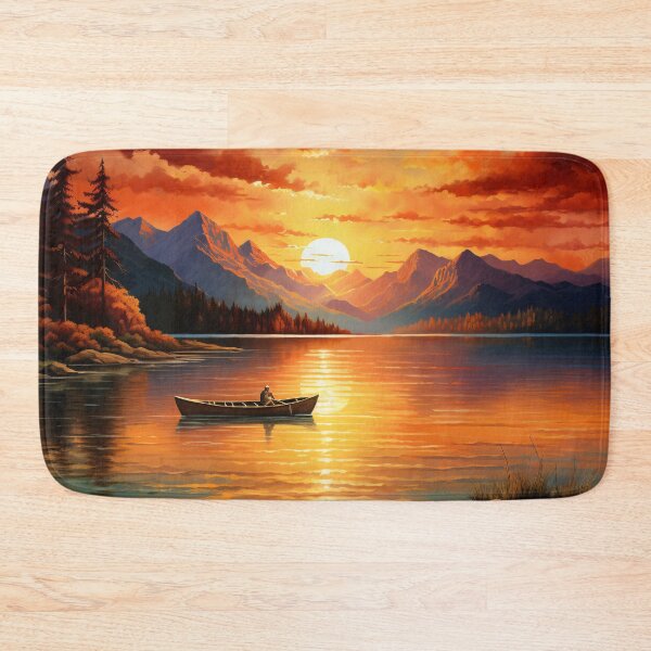 Item preview, Sunset over the Lake designed and sold by DaliusD.