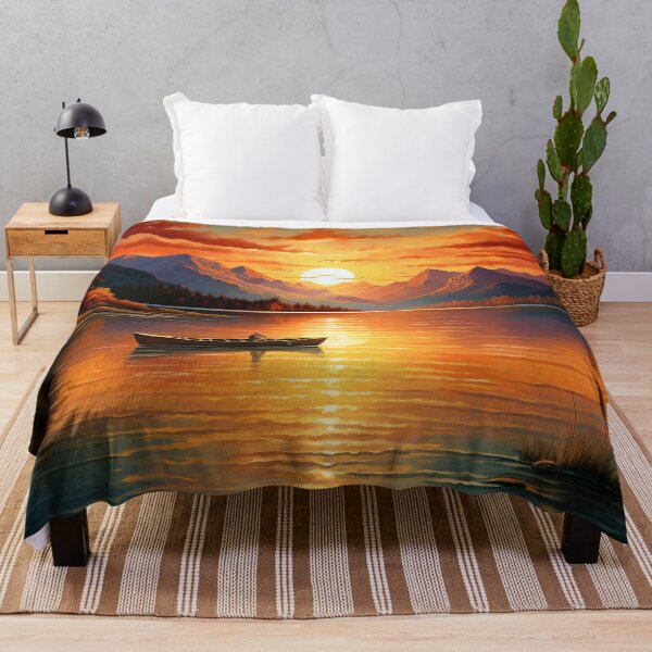 Item preview, Sunset over the Lake designed and sold by DaliusD.