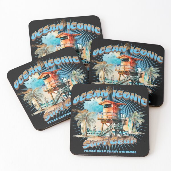 Item preview, Retro Tropical Surfing Ocean Iconic Surf Gear Design designed and sold by OceanIconic.