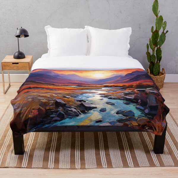Item preview, Puesta de sol en el valle designed and sold by DaliusD.