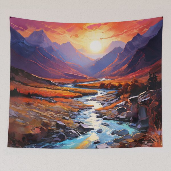Item preview, Sunset in the Valley designed and sold by DaliusD.