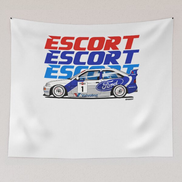Item preview, FORD ESCORT RS COSWORTH RALLY CAR designed and sold by BuddyBlack.