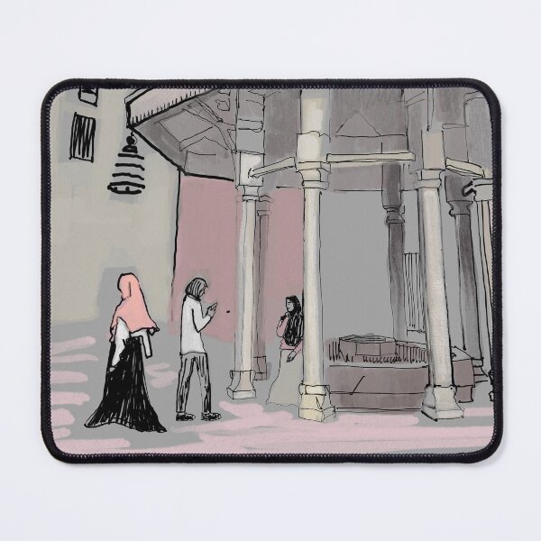 Item preview, Cairo: women in the courtyard designed and sold by OlgaMundi.