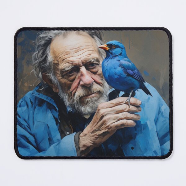 Item preview, Bukowski's Bluebird designed and sold by AS94 Creative Designs.