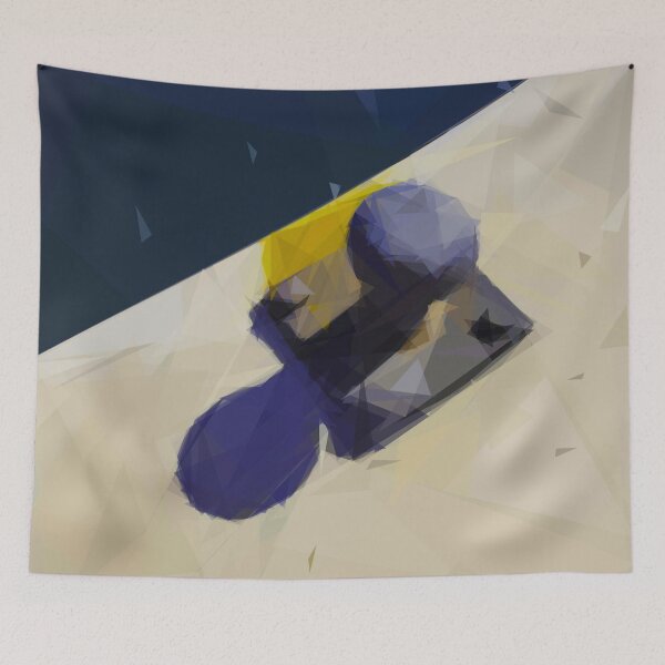 Item preview, Large boat mooring bollard. Image created using geometric shapes designed and sold by EdgyEdgeArt.