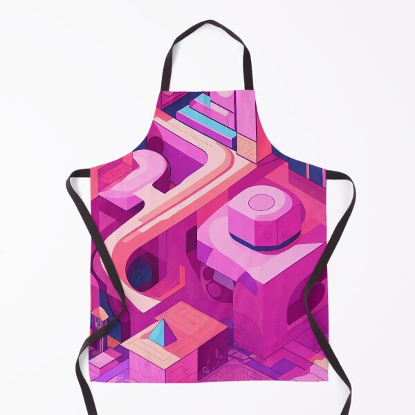 Item preview, Pink abstract urban life designed and sold by GracefulGems.