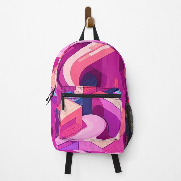 Item preview, Pink abstract urban life designed and sold by GracefulGems.