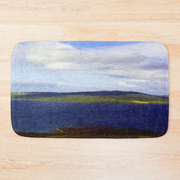 Item preview, Land and seascape Hoy Scotland. Image created using geometric shapes designed and sold by EdgyEdgeArt.
