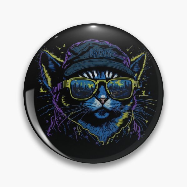 Item preview, Hipster cat designed and sold by Tony ⭐⭐⭐⭐⭐.