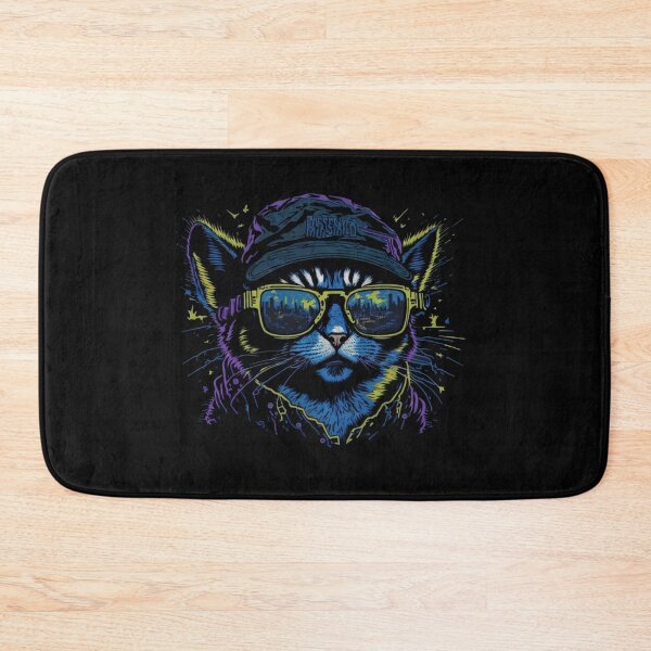 Item preview, Hipster cat designed and sold by Tony ⭐⭐⭐⭐⭐.